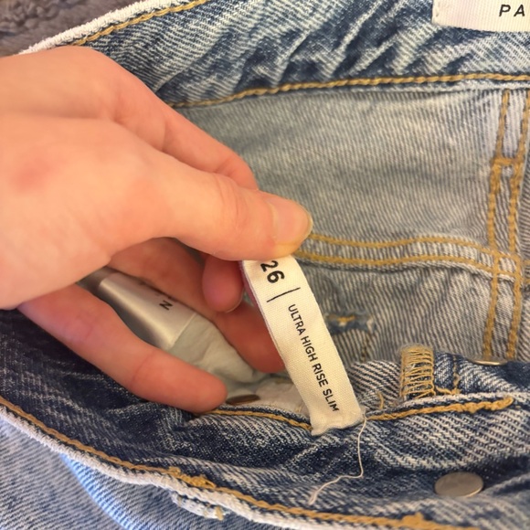 Women’s PacSun Ultra High Rise Slim Ripped Jeans - Picture 5 of 5